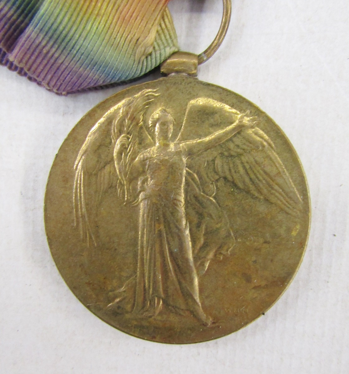 Two WWI medal pairs, war medal and victory medal named to 'L.Z.1816.F.S.Baxter.A.B.R.N.V.R', war - Image 8 of 8