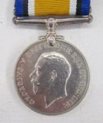 WWI war and victory medal awarded to '70116.Pte.J.A.Race L'Pool.R', WWI victory medal named to '