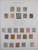 Monaco mint and used stamps from 1885 to modern day including good sets to highest value, air