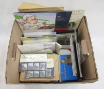 GB Stamps: QEII definitives, commemoratives and regionals; decimal in large box and broad folder.