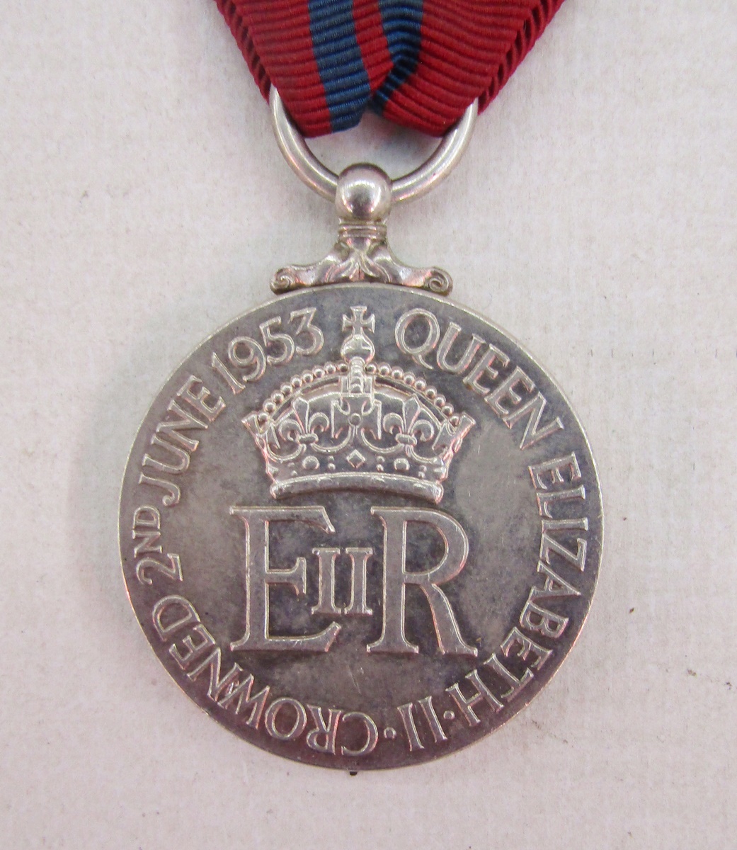 WWII George VI territorial medal, named to '5.5186093.Pte.C.Hambling.R.A.S.C.', together with WWII - Image 6 of 9