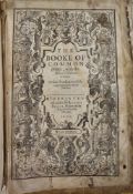 The Geneva 'Breeches' Bible 1607 - Imprinted at London by Robert Barker 1607, bound with the Booke