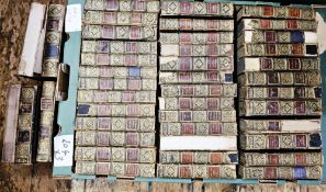 18th and 19th century antiquarian leather-bound books to include:- Set of Scott, Sir Walter 