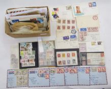 All world stamps: Small box of definitives, commemoratives, official, postage due, specimen from