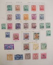 Blue Crown New Zealand stamp album, mainly KGVI/QEII, of mostly mint & used definitives &