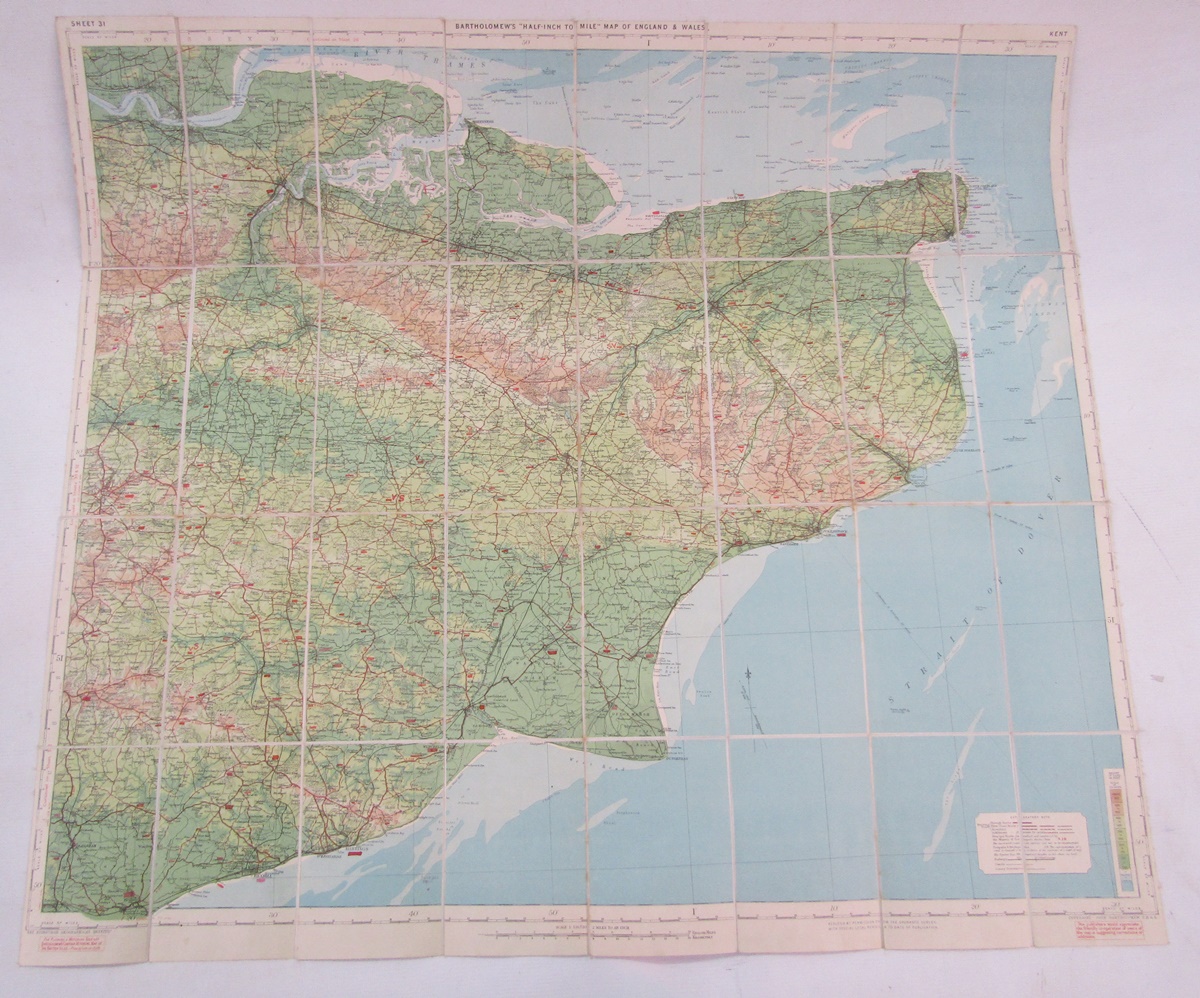 Four ordnance survey maps of Surrey: Lower Bourne, Surrey, Surrey Dockenfield, Peper Harrow, Kent - Image 6 of 8