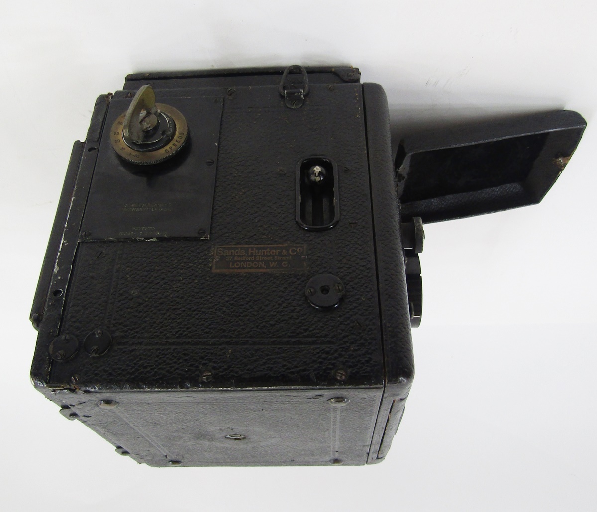 Early 20th century Sands Hunter & co Ensign Popular reflex camera, patent 15548-08, with Carl - Image 8 of 8