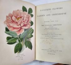 Step, Edward "Favourite Flowers of Garden and Greenhouse", chromolithic plates selected and arranged