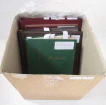 Switzerland stamps: three stock-books, empty album and loose in bag with accumulation of mint and