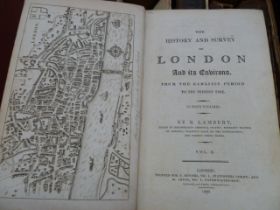 Lambert B. " The History and Survey of London and its Environs..." in four vols, Printed for T.