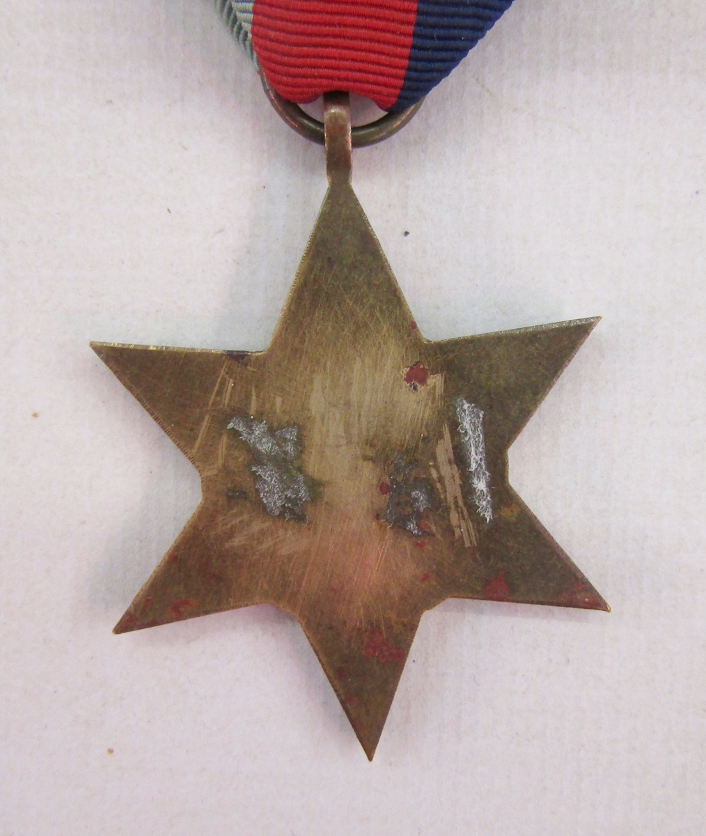 WWII George VI territorial medal, named to '5.5186093.Pte.C.Hambling.R.A.S.C.', together with WWII - Image 9 of 9