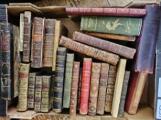 Two boxes of antiquarian and other volumes (2)