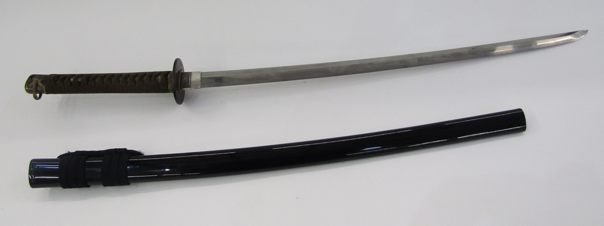 Japanese Edo period Katana, partially signed Hoki No Kami Hirotaka (Meireki 1655-1658), with cutting - Image 5 of 16