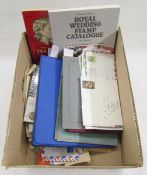 GB and rest of world stamps: Box of mainly used definitives and commemoratives in 3 albums, with 2