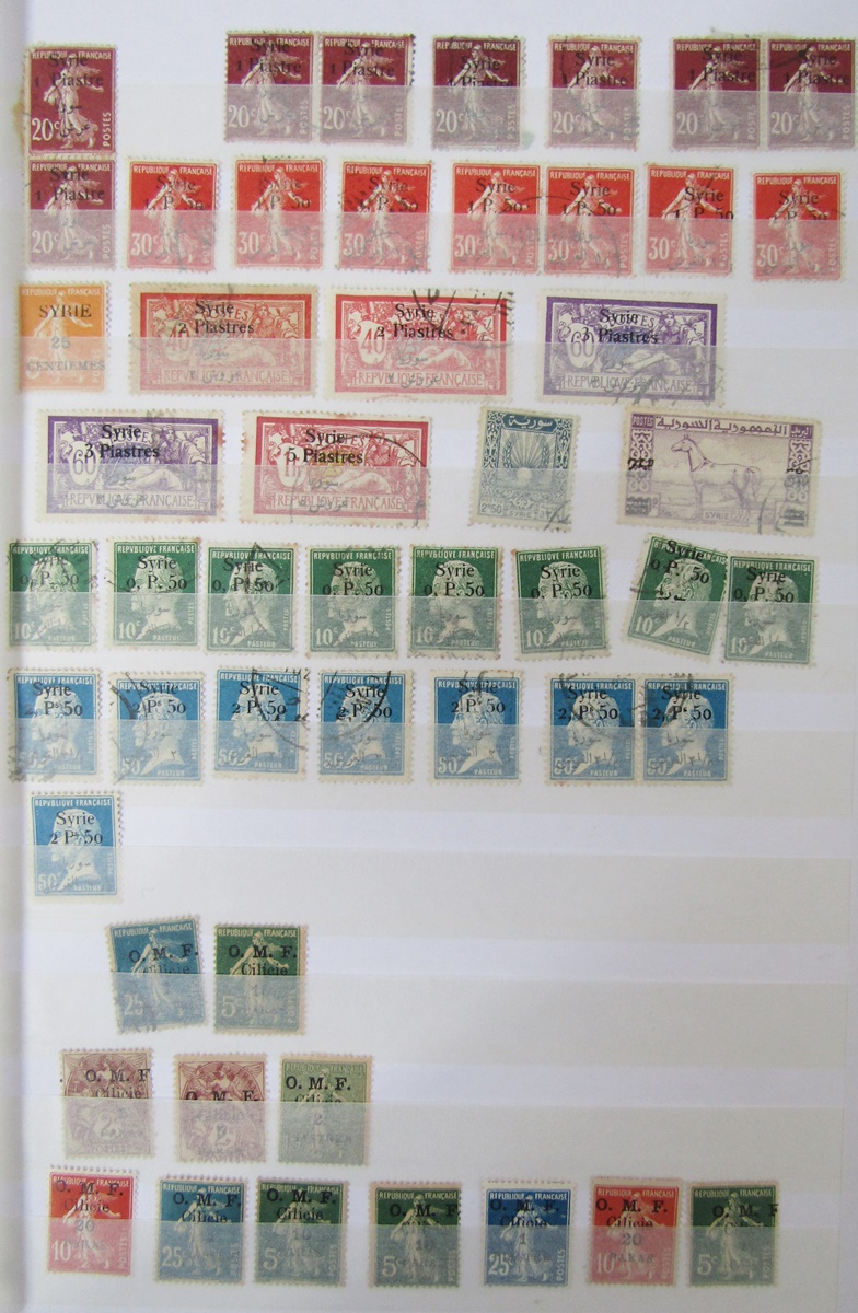 French Colonies stamps: large blue stock book of definitives, commemoratives, postage due and local, - Image 2 of 7