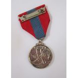 Imperial Service medal, Elizabeth II, presented to Richard David Edwards, with ribbons, in