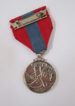 Imperial Service medal, Elizabeth II, presented to Richard David Edwards, with ribbons, in