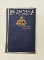 Conan Doyle, Arthur. "The Lost World"  Hodder and Stoughton [1912] , photographic frontis of the '