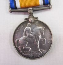 WWI 1914 star with Mons clasp, war medal and victory medal, named to '2197.Pte.K.Tyre.14/Lond.R.'