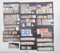GB & British Empire/Commonwealth stamps: Collector’s duplicates in stock cards/sheet & packets