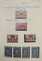 Stamps of France: Comprehensive collection in album of mostly used definitives, commemorative and