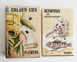 Fleming, Ian  "Octopussy and The Living Daylights", Jonathan Cape 1966, brown cloth with gilt/silver