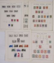 Italian colonial stamps: Mint & used definitives, commemoratives and air, 1890s-1930s, on album