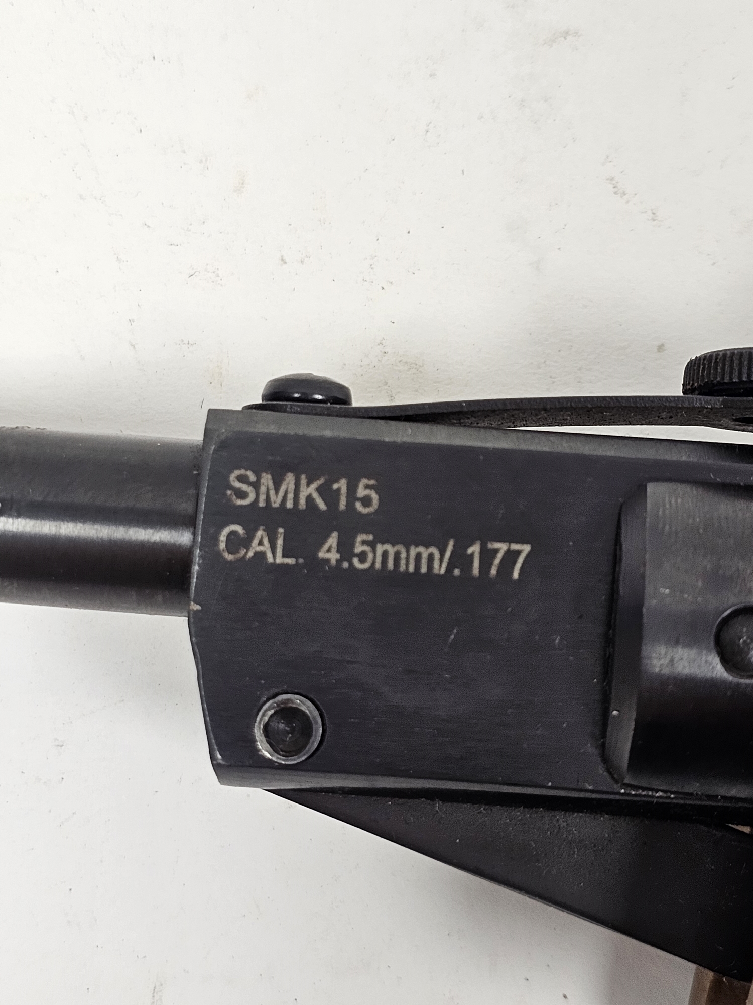 SMK 15 .177 cal air rifle, measures approximately 92cm long Auctioneers firearms permit number 53/ - Image 2 of 3