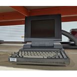 Toshiba T3100e vintage portable PC/early laptop