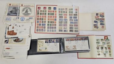 LOT WITHDRAWN  GB & world stamps: Boxed accumulation of mostly QEII decimal covers (c200) and