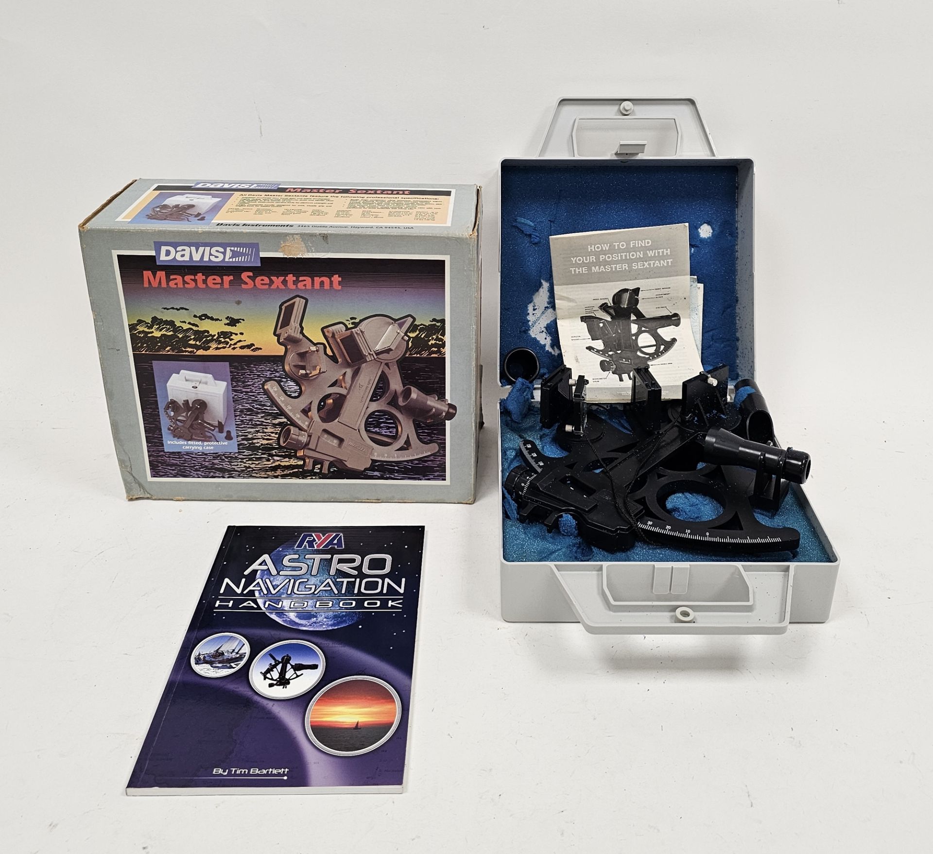 Davis Master Sextant, boxed, model 15