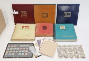 GB & world stamps: boxed muddled accumulation including Strand album of mostly mid 20th C issues,