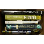 The War Illustrated in 8 vols, The Family World Atlas and other volumes (2 boxes)