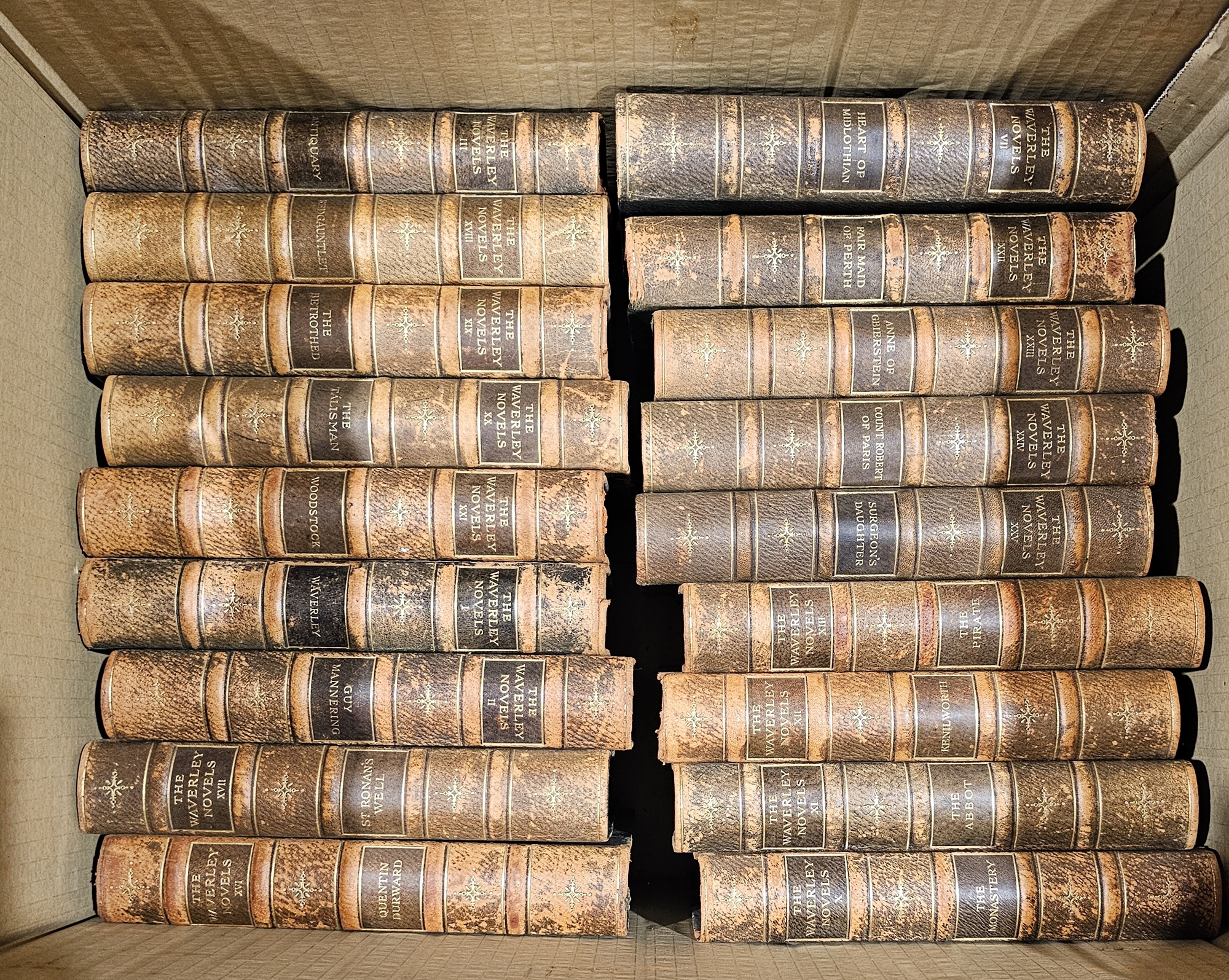 The Waverley Novels folio collection, a Punch library collection, the novels of Charles Dickens - Image 4 of 9