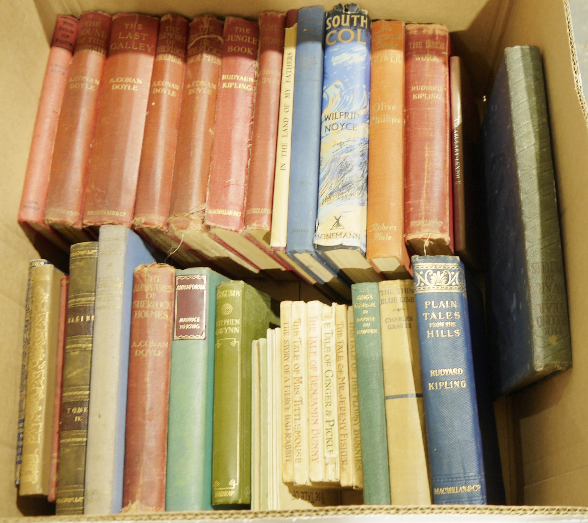 Collection of books on varying interests to include a Christopher Robin story book (first edition