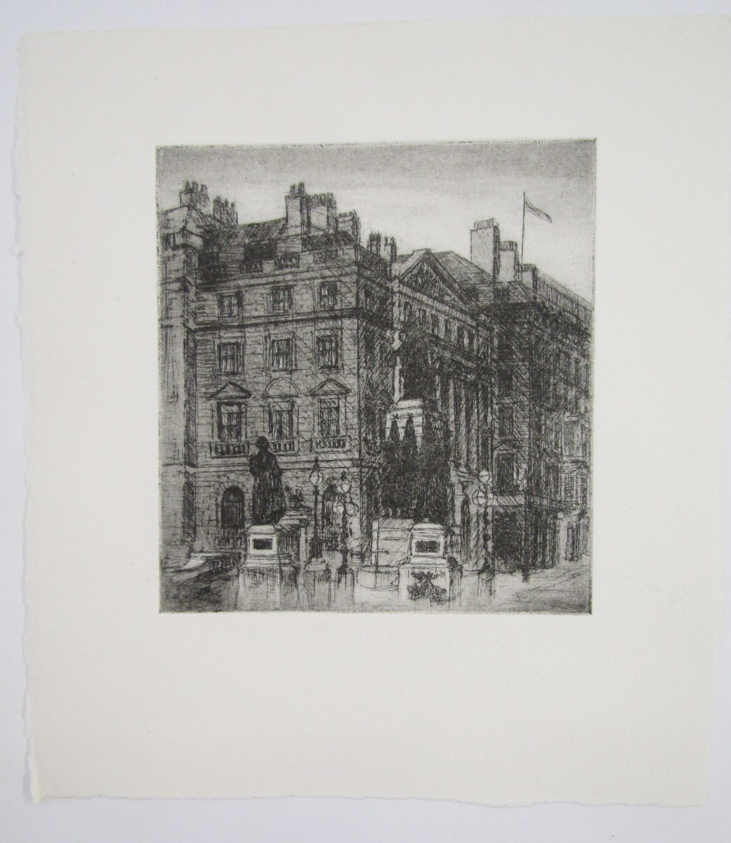 Leslie Duxbury ARCA (1921-2001) Quantity etchings and engravings  Views of London, mother and - Image 3 of 5