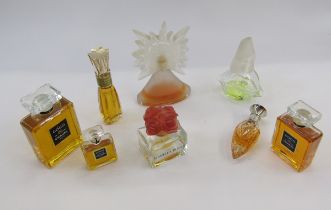 Eight perfume bottles to include Le Roy Soleil, Dali, Femme, three various Coco Chanel 'Mariella