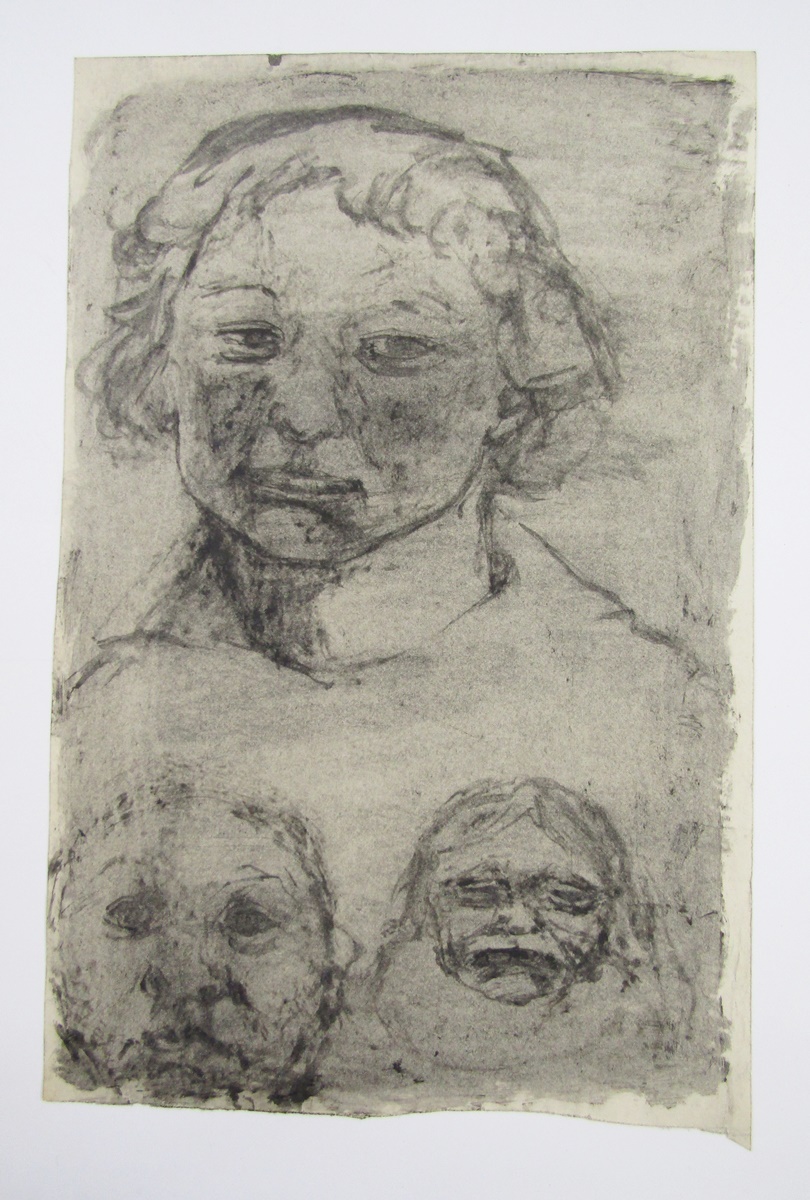 Leslie Duxbury ARCA (1921-2001) Quantity drawings, mainly charcoal Figure studies, children and - Image 3 of 4