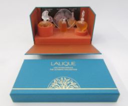 Lalique Parfums 'The Ultimate Collection' 'Les Introuvables' containing limited edition 1996 'Le