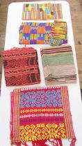 Kente and other West African fabrics and blankets