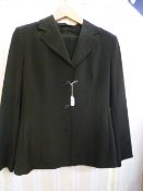 Black Prada trouser suit, size Italy 40  Condition Report The jacket appears in good condition.