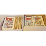Large quantity of Victor comics from the 70's, 80's and 90's (2 boxes)
