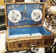 Brexton wicket picnic basket and accessories