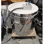 Toploading model E1812H kiln by Pot Clay Kilns Ltd with Hobbymaster Pot Clay Kilns Ltd controller