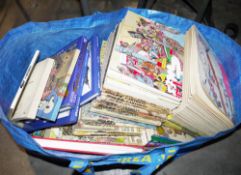 Large collection of Giles cartoons to include centenary, hardbacks, etc. (1 bag)