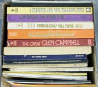 Collection of LPs to include Cilla Black, Nina and Frederik, Bing Crosby and others, as well as