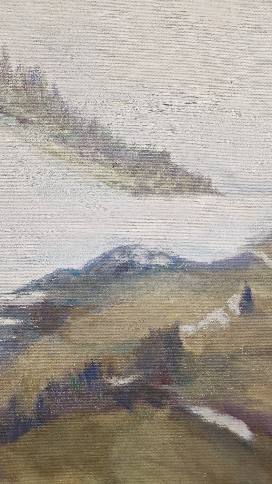Maud Francis Eyston Sumner (1902-1985) Oil on canvas Winter landscape, signed lower left, framed, - Image 80 of 90