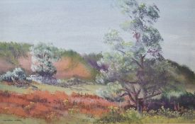 Frederick Cameron-Street (1926-2016) Pastel on paper "The Old Quarry", signed lower left, framed and