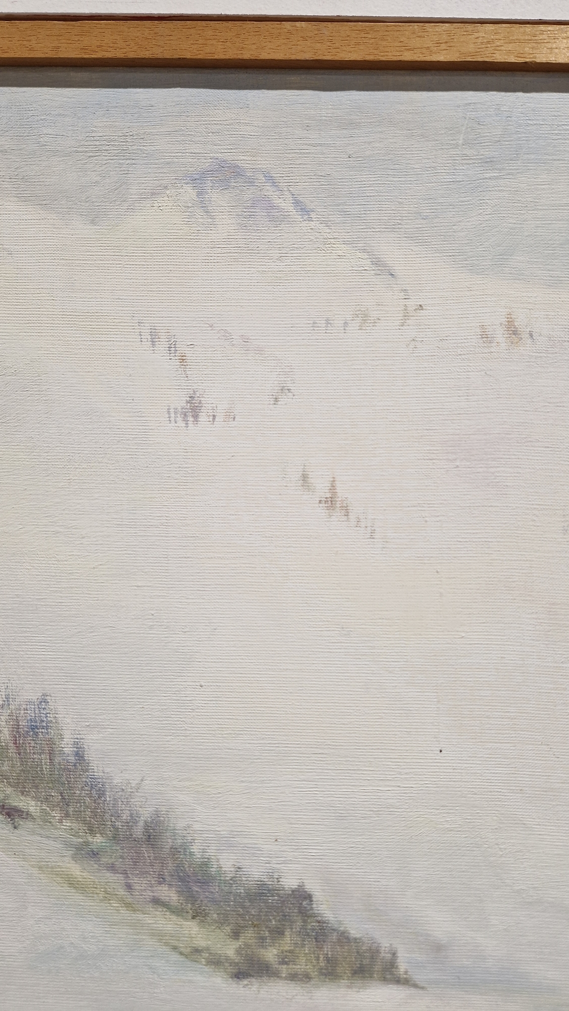 Maud Francis Eyston Sumner (1902-1985) Oil on canvas Winter landscape, signed lower left, framed, - Image 77 of 90