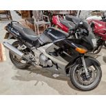 Kawasaki ZZR 600 motorcycle, 1998, 599cc, registration R486 DNG. Comes with V5 and key. Currently